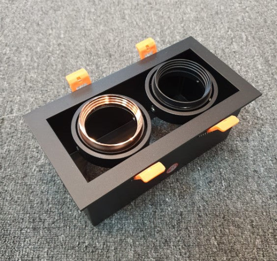 DL 706 SERIES - ADJUSTABLE RECESSED LIGHTING (PAR16) IN ROSEGOLD