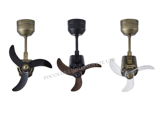 BESTAR CORNER FAN 16" (MATT BLACK / ANTIQUE BRASS/WHITE)