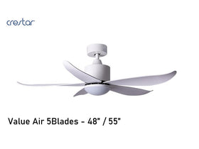 Crestar ValueAir 5B -with 20w Lightkit (48"/55")