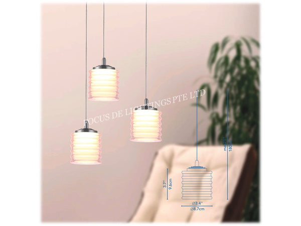 MOONLIGHT LCLASSIC CRYSTAL CEILING CHANDELIER (CHROME)