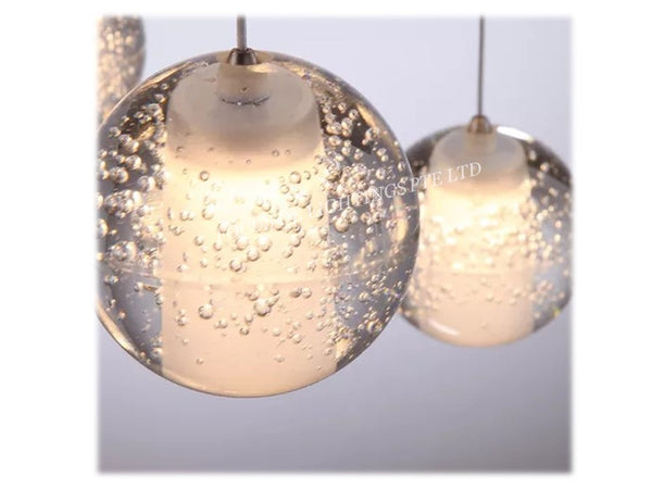 VENUS LCLASSIC CRYSTAL CEILING CHANDELIER (CHROME)