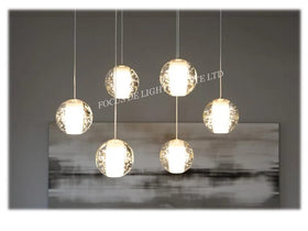 VENUS LCLASSIC CRYSTAL CEILING CHANDELIER (CHROME)