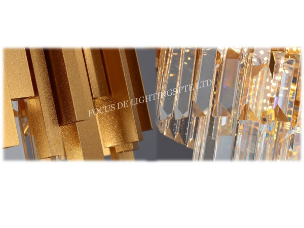 CLASSIC GOLD CRYSTAL CHANDELIER 5125 -DIA400MM