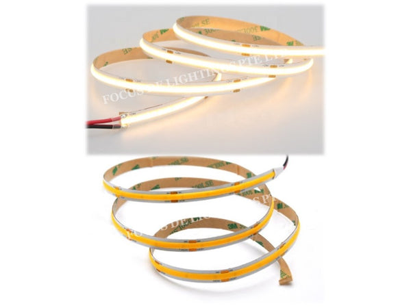 COB LED STRIP BY PER METER -528-12V (WARM / COOL /DAY) *NO DOT-DOT-DOT!