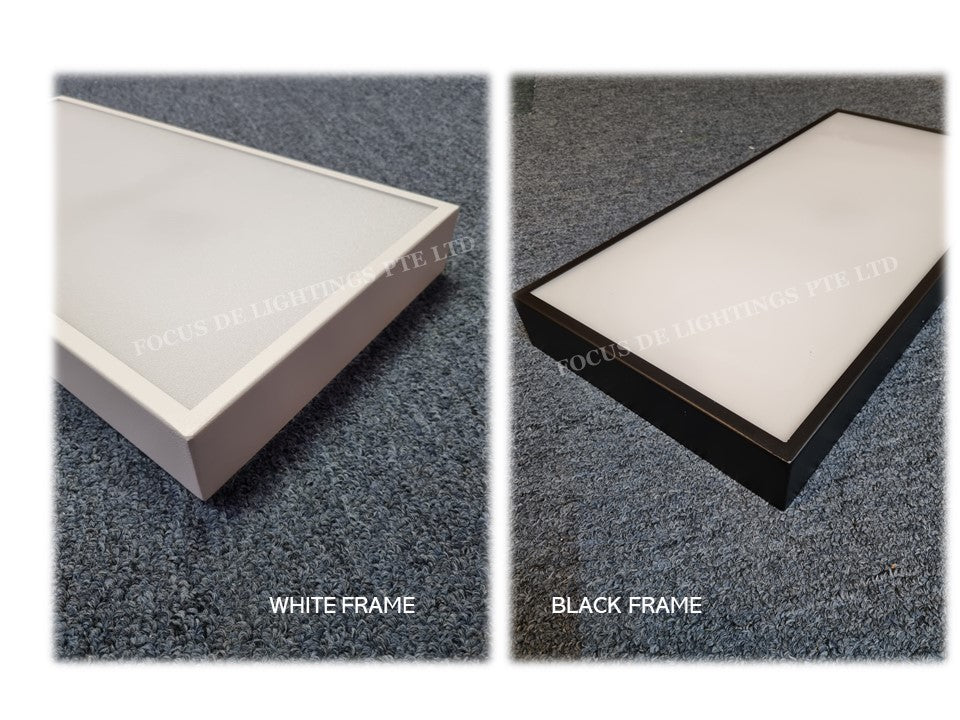 RECTANGLE LED Ceiling Lamp 34241 + Easy-changeable Magnetic Panel ...