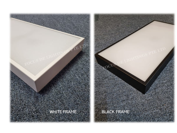 RECTANGLE LED Ceiling Lamp 34241 + Easy-changeable Magnetic Panel ...