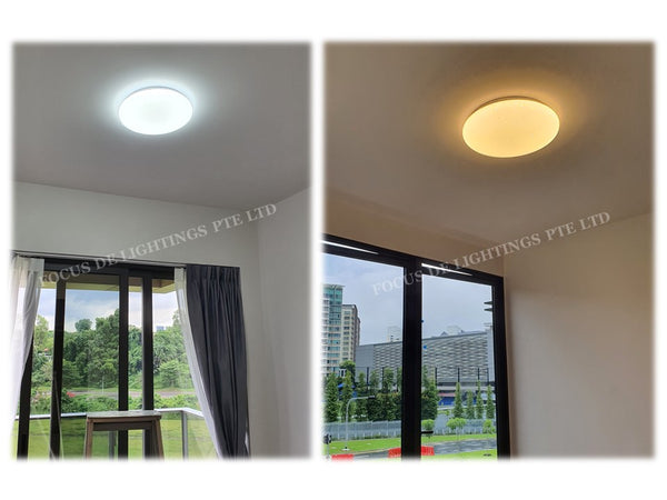 STARRY 622 Minimalist LED Ceiling Lamp (Dia 400mm or 500mm)