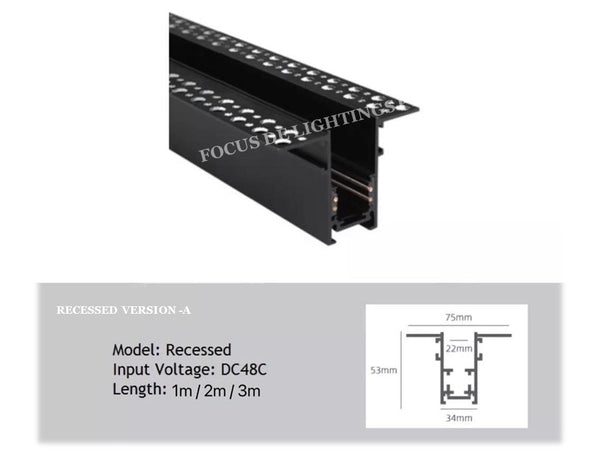 MAGNETIC TRACK SYSTEM - TRACK PROFILES