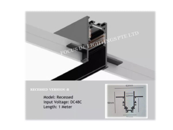 MAGNETIC TRACK SYSTEM - TRACK PROFILES