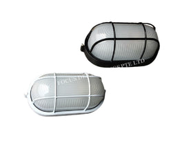 INDUSTRIAL CAGED OUTDOOR WALL LAMP 024S -E27