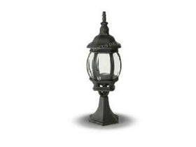 GATEPOST LAMP 3001 E27 CLASSIC CHANDELIER BLACK