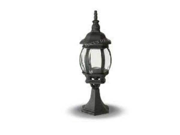 GATEPOST LAMP 3001 E27 CLASSIC CHANDELIER BLACK