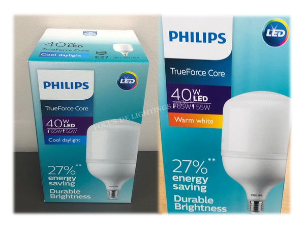 PHILIPS TRUEFORCE E27 LED 30W / 40W / 50W WARM 3000K OR DAY 6500K
