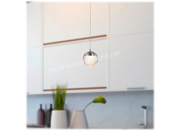 GALAXY LCLASSIC CRYSTAL CEILING CHANDELIER (ROSEGOLD / CHROME)