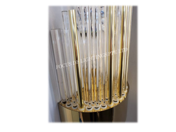 CLASSIC GOLD CRYSTAL WALL LAMP -BIG SIZE 5123