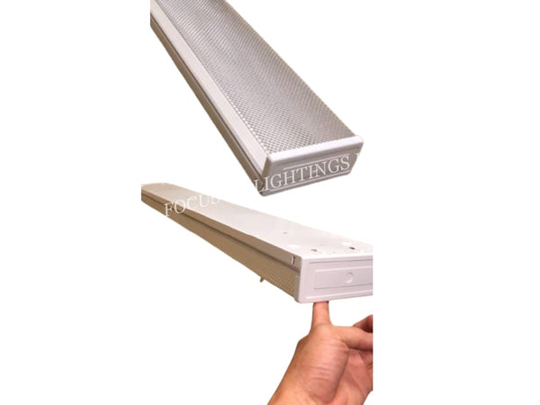 (ACRYLIC COVER) RECTANGULAR T8 LED LAMP FITTING -2FT