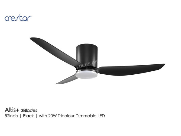 *SMART SERIES*  Crestar ALTIS 3B with 20w Tri-Colours Lightkit (40"/46"/52")