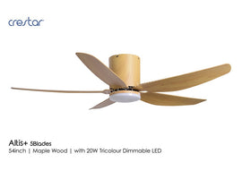 *SMART SERIES*  Crestar ALTIS 5B with 20w Tri-Colours Dim Lightkit (48"/54")