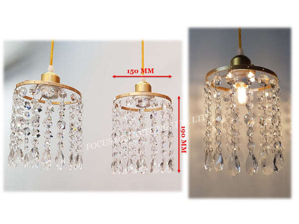 (ONLY PC IN SIN) CRYSTAL PENDANT LAMP 4338 -CUSTOMIZE 336