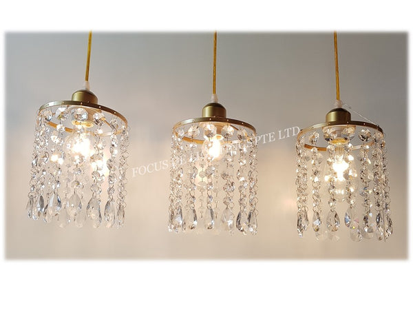 (ONLY PC IN SIN) CRYSTAL PENDANT LAMP 4338 -CUSTOMIZE 336