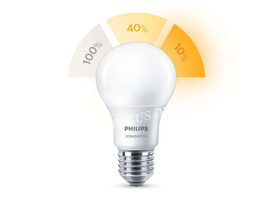 Philips SceneSwitch LED Birne E27 7.5W/WW (772130-00) ab € 6,90