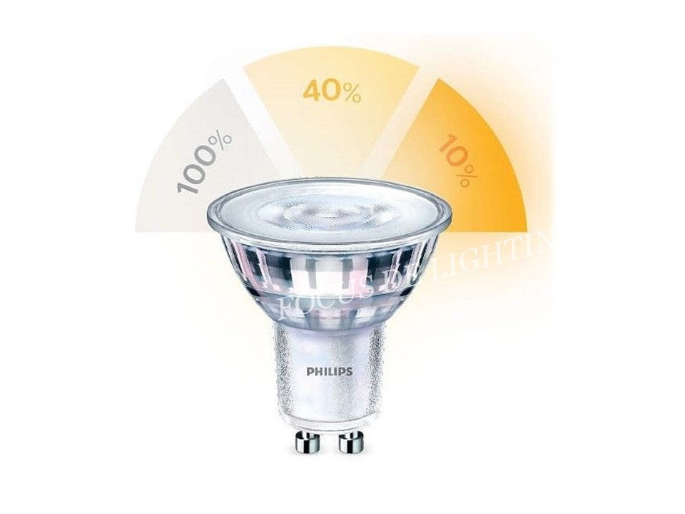 PHILIPS SCENE SWITCH GU10 5W 3 BRIGHTNESS SETTINGS