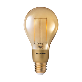 MEGAMAN LG6303dGD E27 GOLD FILAMENT 3W (DIA 75) (DIM)