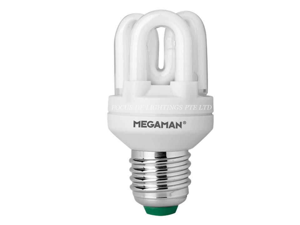 MEGAMAN MU111I E27 TUBULAR ES 11W (DAYLIGHT) - FOCUS DE LIGHTINGS PTE LTD