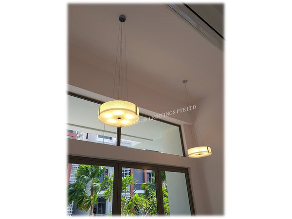 PENDANT LAMP PL GLASS 3F0262 CRYSTAL-EFFECT