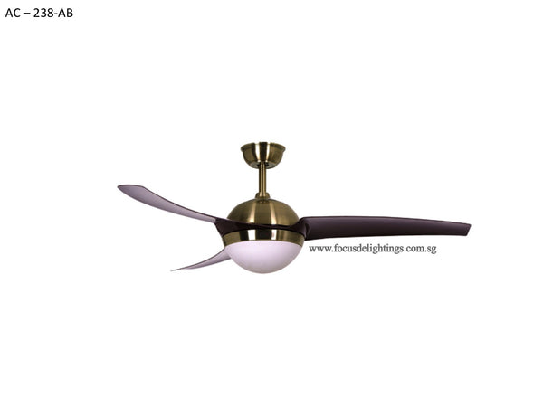 Acorn AC-238 42''/52'' Ceiling Fan (2xE27 BULBS)