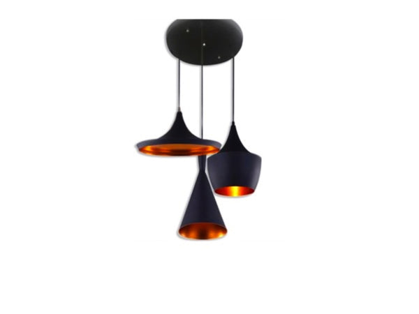 Pendent Lamp Loft Style Art Droplight Industrial Vintage (Set of 3)