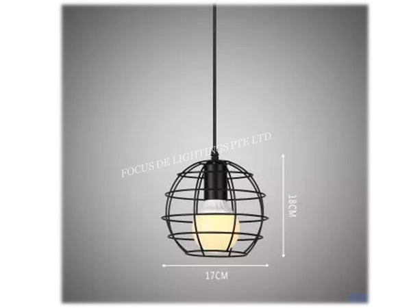 (CLEARANCE) PENDANT LAMP 6562 (SINGLE ONLY)