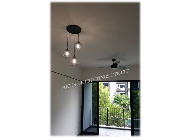 (CLEARANCE) PENDANT LAMP 6562 (SINGLE ONLY)