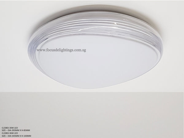 Futuristic Art Ceiling Lamp CL 3083 + Easy-changeable Magnetic Panel