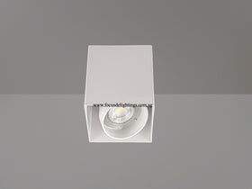 COMPACT CEILING LAMP BOXY 701 WHITE