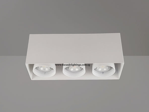 COMPACT CEILING LAMP BOXY 701 WHITE