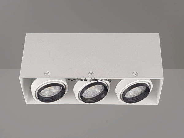 COMPACT CEILING LAMP BOXY 706 WHITE