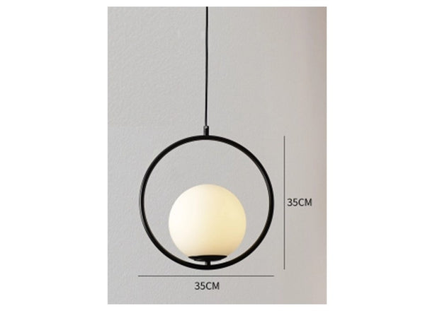 PENDANT LAMP 18096 -BLACK (SINGLE)