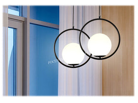 PENDANT LAMP 18096 -BLACK (SINGLE)