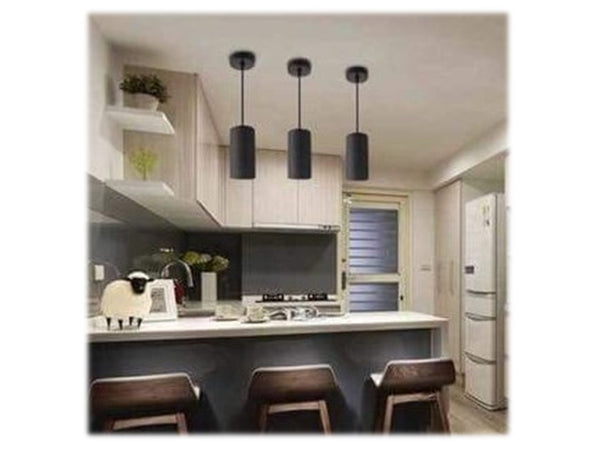 PENDANT LAMP H9107A -BLACK OR WHITE (SINGLE)