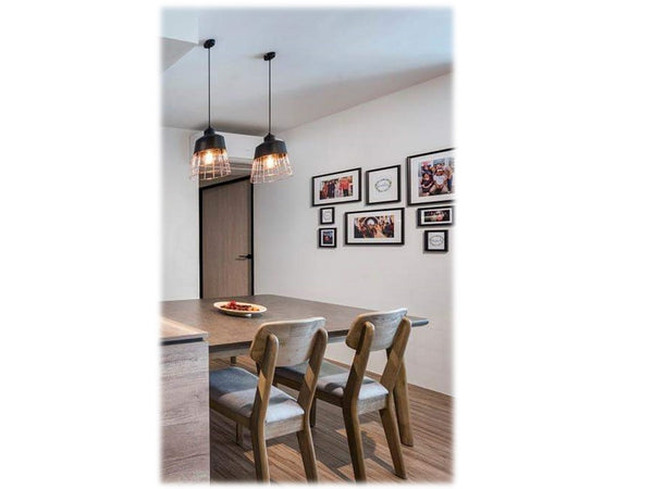 PENDANT LAMP 826 ROSEGOLD BLACK