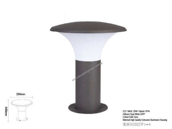 OUTDOOR LAMP STANDING G 83030 DG