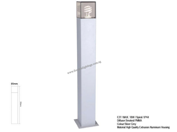 OUTDOOR LAMP STANDING BL 80700 SV