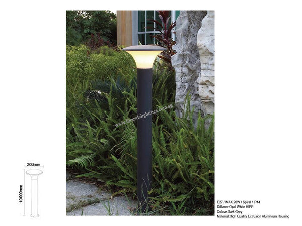 OUTDOOR LAMP STANDING  83100 Dark Grey