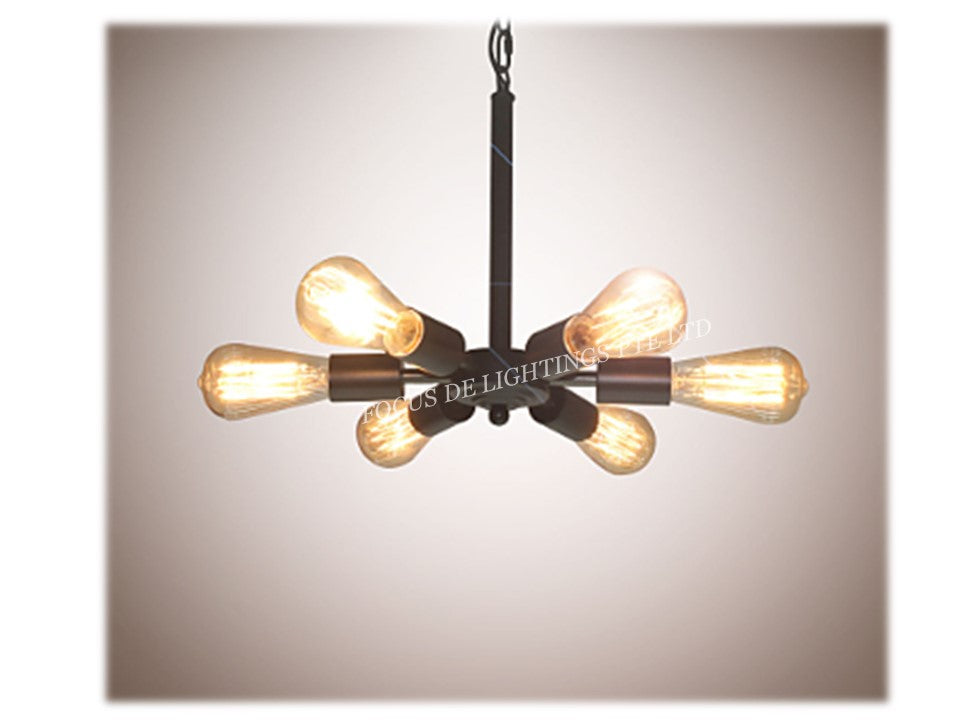 Ceiling lights industrial style best sale