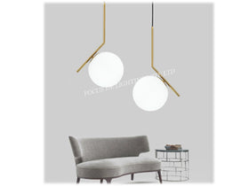 PENDANT LAMP 18020 GOLD -200MM OR 250MM (SINGLE)