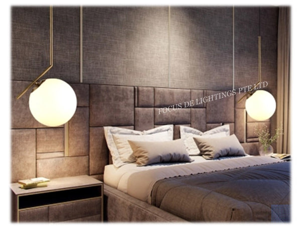 PENDANT LAMP 18020 GOLD -200MM OR 250MM (SINGLE)