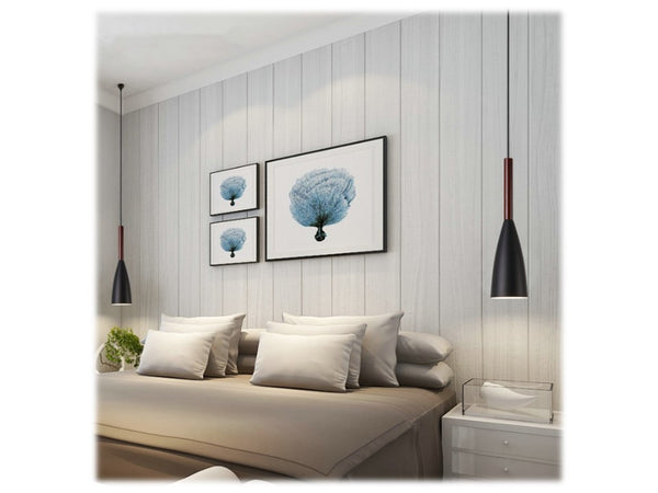 PENDANT LAMP 18098 -BLACK/GREY/WHITE (SET OF 3)