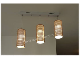 PENDANT LAMP 18032-3D EFFECT -ROSEGOLD