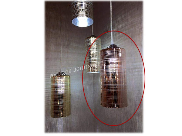 PENDANT LAMP 18032-3D EFFECT -ROSEGOLD